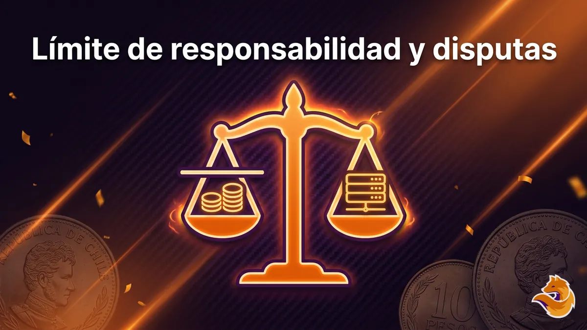 Ilustración del límite de responsabilidad y la prevalencia del servidor en disputas de LatamWin