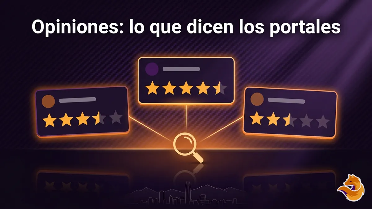 Comparación de puntajes de opiniones de portales chilenos sobre LatamWin, sin metodología unificada