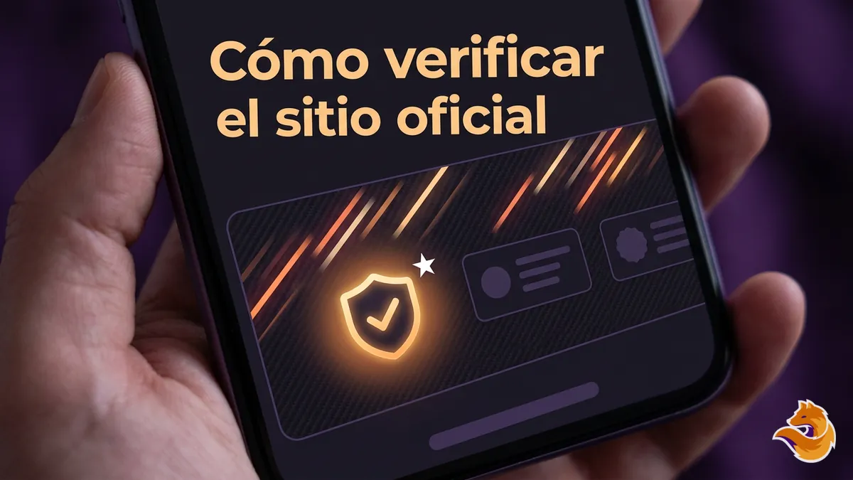 Verificación del pie de página del sitio oficial de LatamWin en Chile